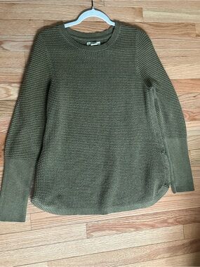 Olive green sweater